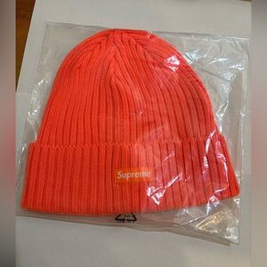 Supreme Overdyed Beanie Orange SS24